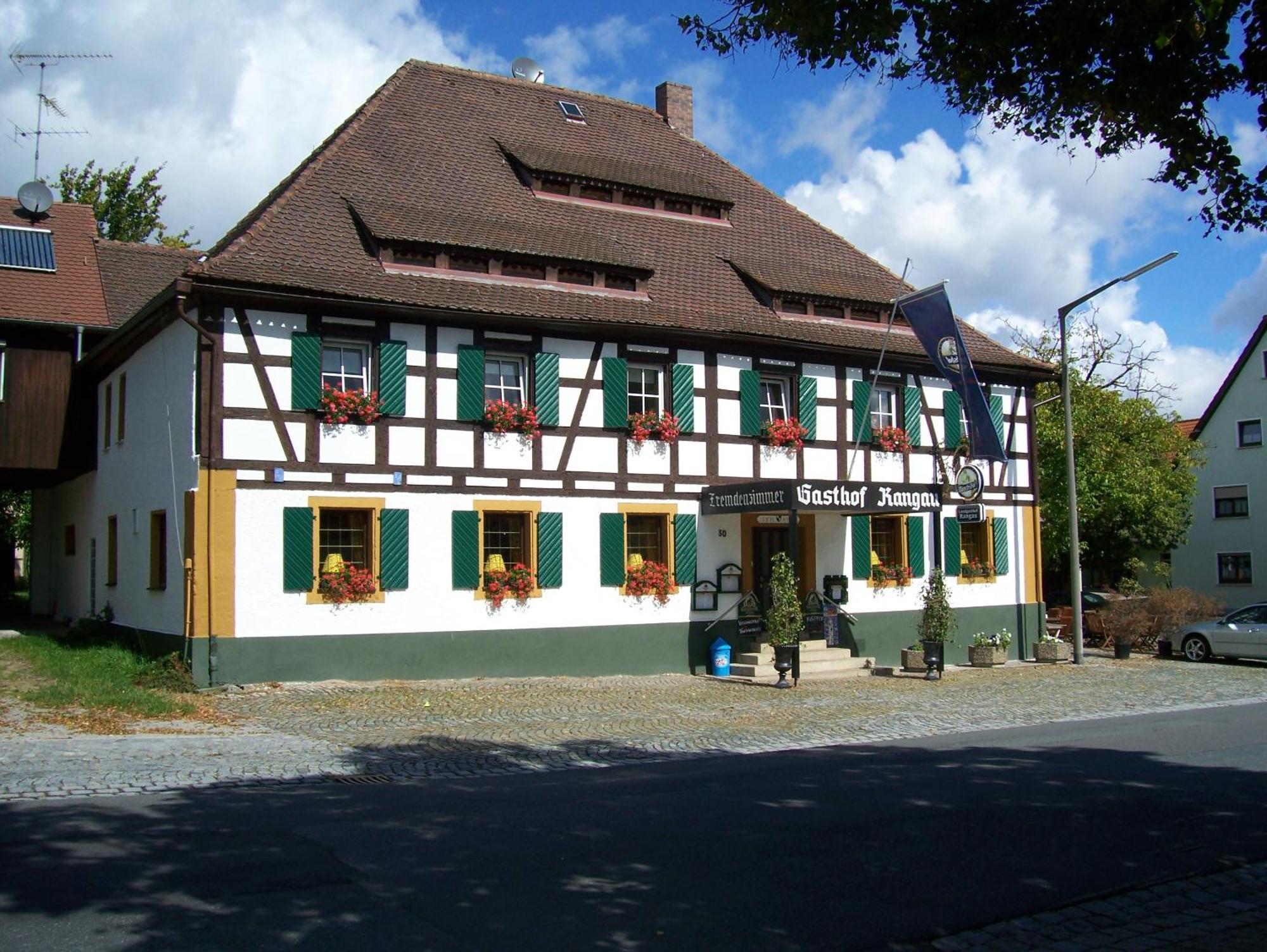 Landhotel Rangau Gasthof & Brennerei Markt Erlbach Exterior foto